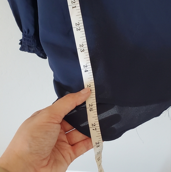 Violet & Claire Blue Blouse - Picture 6 of 6